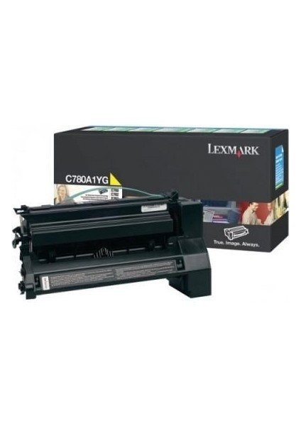 C780H1YG Sarı Yellow Orjinal Toner C780 / C782