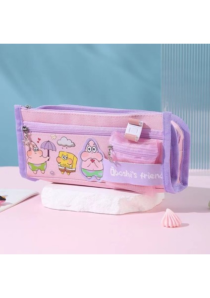 Çok Fonksiyonlu, Büyük Kapasiteli, Yüksek Görünümlü Kalem Kutusu Ilk ve Ortaokul Öğrencileri Için Sanrio Karikatür Kalem Kutusu Kalem Kutusu Saklama Alanı (Yurt Dışından)