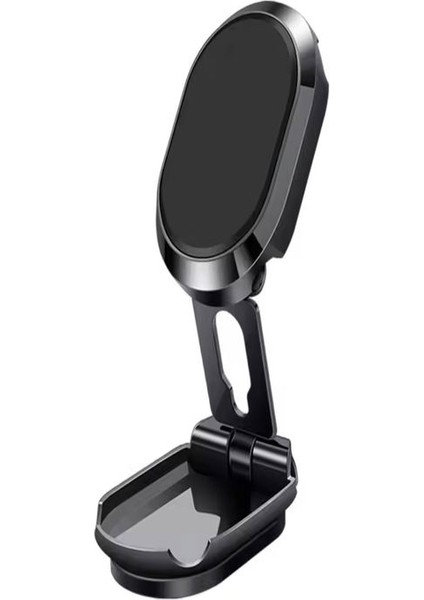 T-92 360° Dönebilen Zink Metal Çinko Alaşımlı Manyetik Araç Içi Cep Telefonu Tutucu