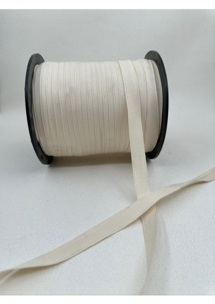 1.5 cm Özel Grogren Şerit-5 Metre-Ekru