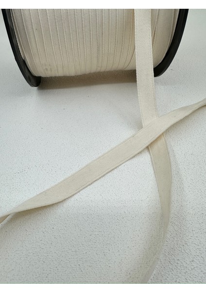 1.5 cm Özel Grogren Şerit-5 Metre-Ekru