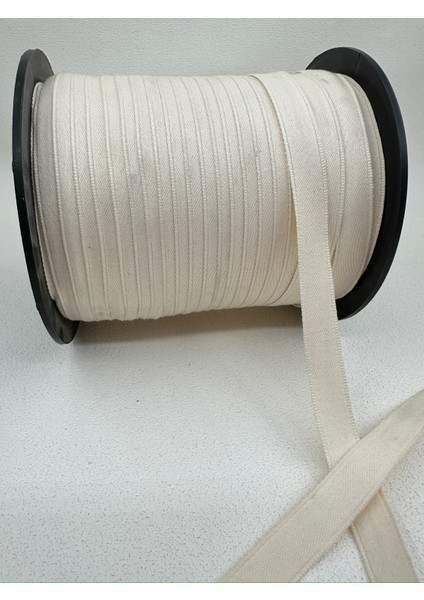 1.5 cm Özel Grogren Şerit-5 Metre-Ekru