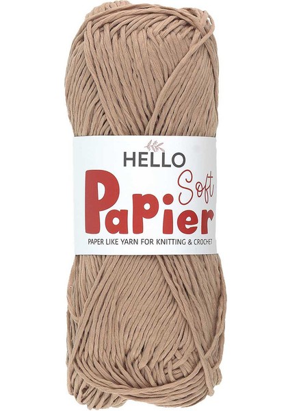 Papier Soft Yumuşak Çanta Ipi Taba P02