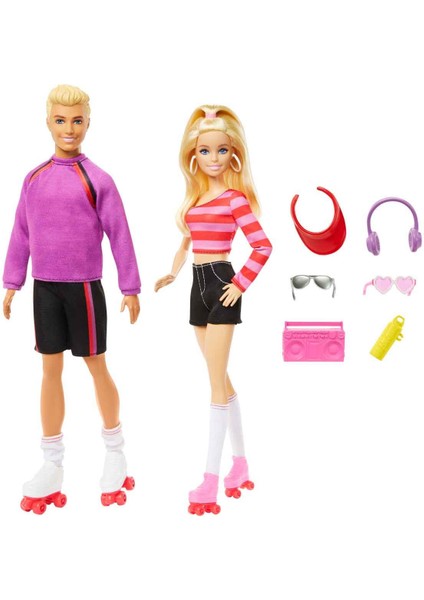 & Ken Fashionistas 65. Yıl 2'li Parti Bebekleri HXK90 fiyatları