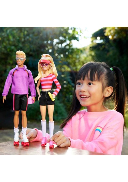 & Ken Fashionistas 65. Yıl 2'li Parti Bebekleri HXK90 fırsatları