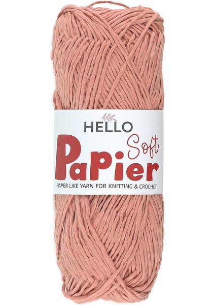 Papier Soft Yumuşak Çanta Ipi KIREMIT P06