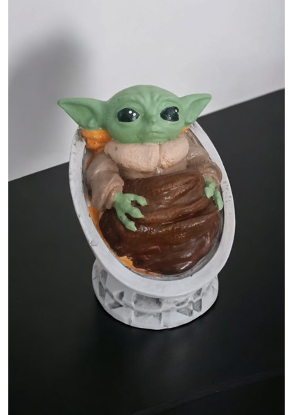 Bebek Yoda Dekoratif Figür Obje 8X10 cm