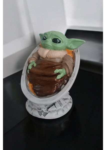 Bebek Yoda Dekoratif Figür Obje 8X10 cm