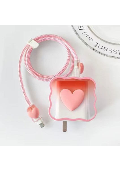 Xiaomi Redmi 67W Şarj Başlığı ve Kablo Koruyucu Set Şarj Adaptör Uyumlu Şarj Koruyucu
