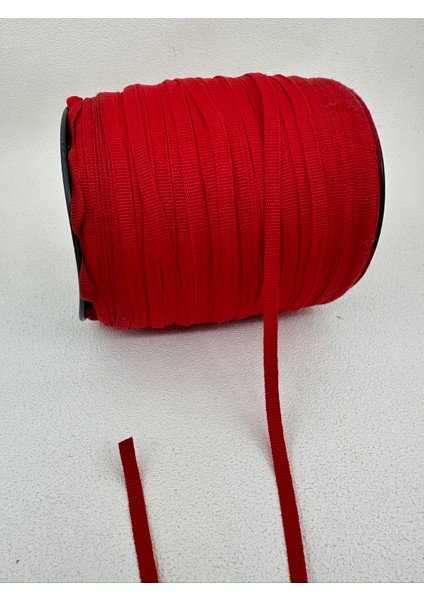 5 mm Grogren Şerit-5 Metre-Kırmızı