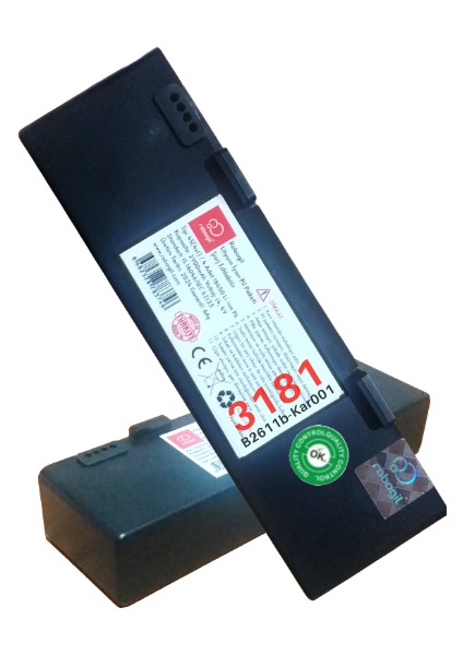 Karcher Rcv3 2600MAH Uyumlu Batarya Robot Süpürge Pili B2611B-KAR001