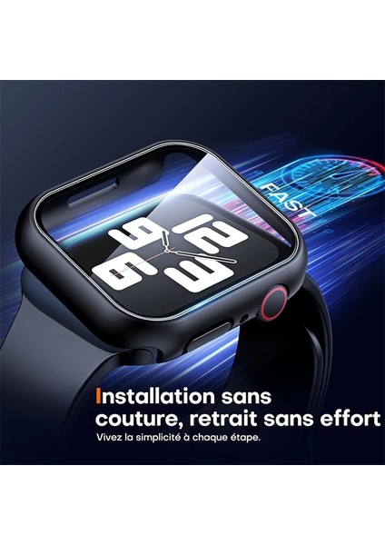 Apple Watch 2 3 4 5 6 Se Nike 40MM Uyumlu Kılıf Kasa ve Ekran Koruyucu 360 Tam Koruma Kapak modelleri