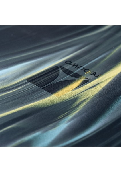 Kaydırmaz Doğal Kauçuk Yoga Matı Pilates Mat Siyah Desenli indirimleri