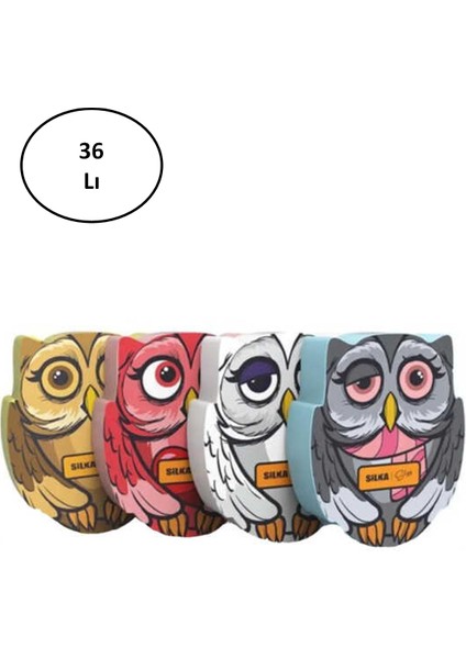 Silgy Owl Serisi Silgi 36'lı