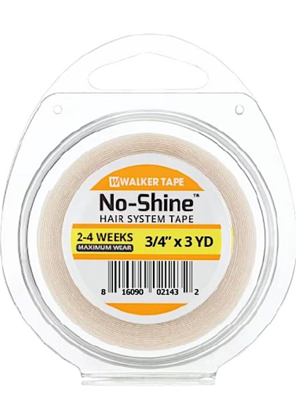 No-Shine Rulo Protez Saç Bandı 2 cm x 2,74 mt