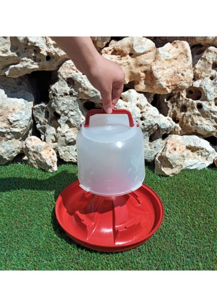 2'li Set 2 lt Suluk 2 kg Yemlik Tavuk Yemliği Suluğu Tavuk - Civciv