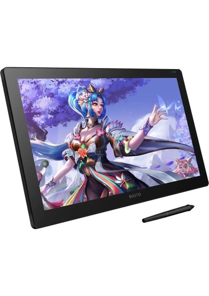 Bt-X7 21.5" 1920X1080 Full Hd IPS Panel LCD Grafik Tablet - 53.20CM x 32.30CM, 8 Adet Kısayol Tuşlu, 16384 Kademe Basınç Hassasiyetli, 120% Srgb, Full Lamine