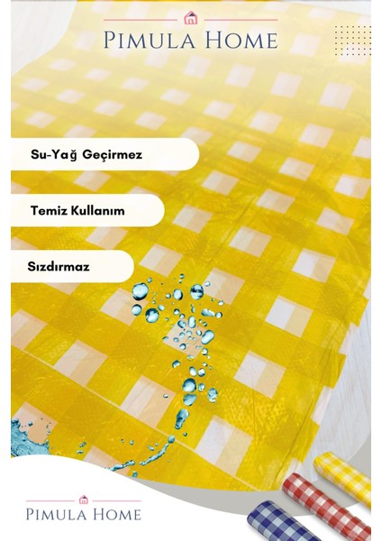 30 adet 100 x 120 cm Kullan At Masa Örtüsü Su Geçirmez aktivite örtüsü - Ser-at Sofra 3 Rulo.