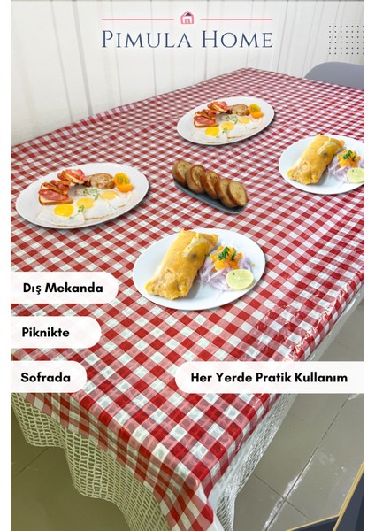 30 adet 100 x 120 cm Kullan At Masa Örtüsü Su Geçirmez aktivite örtüsü - Ser-at Sofra 3 Rulo.