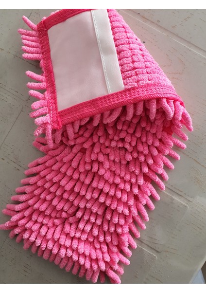 1 Adet Makarna Mop Mikrofiber Yedek Paspas Temizlik Bezleri Standart Tüm Modellere Uygun 60CM