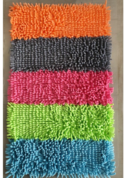 1 Adet Makarna Mop Mikrofiber Yedek Paspas Temizlik Bezleri Standart Tüm Modellere Uygun 60CM