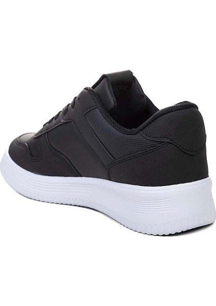 siyah Erkek Sneaker Günlük Spor Ayakkabısı Esnek Tabanlı Rahat Ergonomik Ortopedik 4027