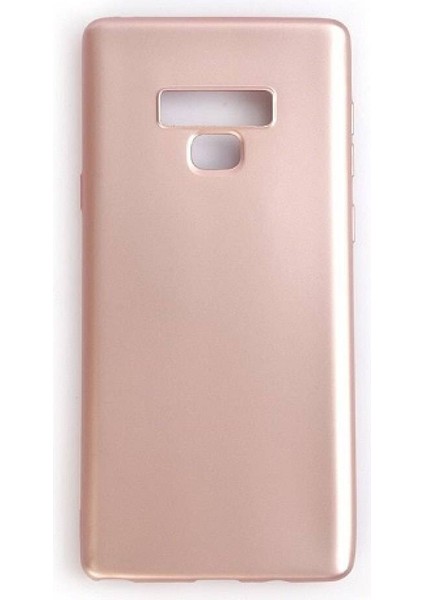 Samsung Galaxy Note 9 Premium Silikon Kılıf Rose Gold