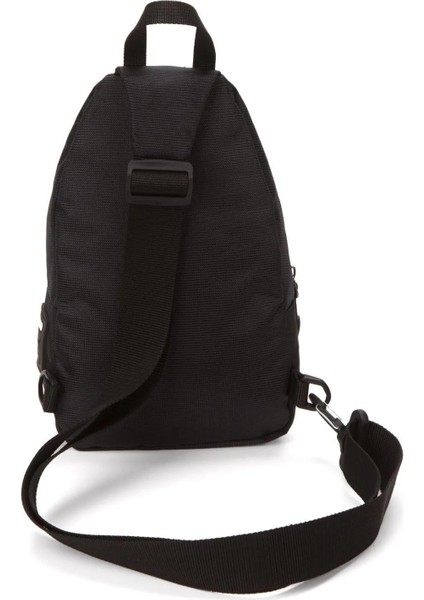 Unisex Siyah Qatro Kumaş USB Kulaklık Çıkışlı Fermuarlı Bel Göğüs ve Omuz Çantası (19X29CM) tul202 fırsatları