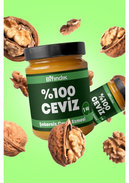 Şekersiz Ceviz Ezmesi Katkısız Taze Çekim Doğal Sürülebilir Kahvaltılık Ceviz Ezmesi 1 KiloGram fiyatları