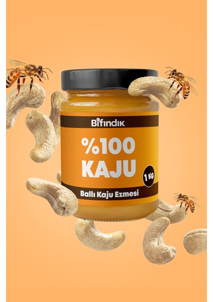 Ballı Kaju Ezmesi Katkısız Taze Çekim Doğal Sürülebilir Kahvaltılık %80 Kaju Ezmesi 1 KiloGram fiyatları