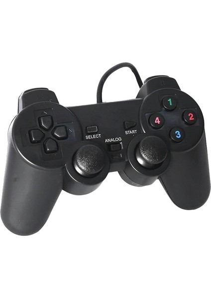 KD-208 Usb-Pc-Ps3 Titreşimli Joystick 1.8 Metre Kablolu Oyun Kolu (2818)