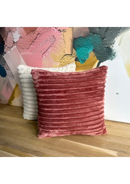 Ikili Kadife Yastık - Yumuşak ve Şık Dekoratif Yastık