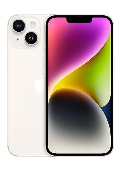 Yenilenmiş IPHONE 14 128GB -Yıldız Işığı( 12 Ay Garantili)-B Grade