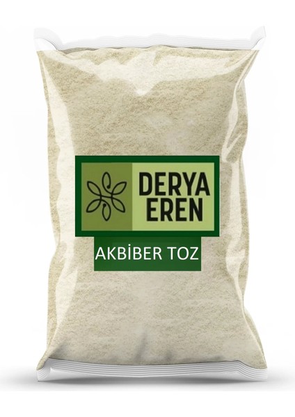 Derya Eren Akbiber Beyaz Karabiber Toz Taze Öğütülmüş 250G