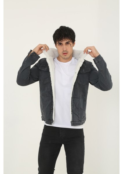 Erkek Içi Kürklü Kot Ceket fiyatları