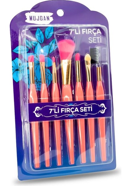 7’li Fırça Seti Yavru Ağzı