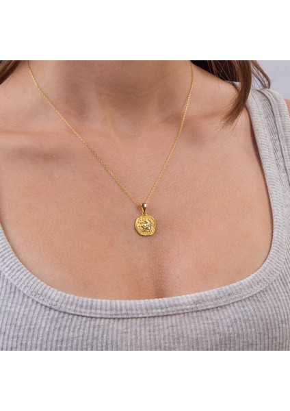 14 Ayar Altın Kova Burç Kolye Ucu 2,14 gr indirimleri