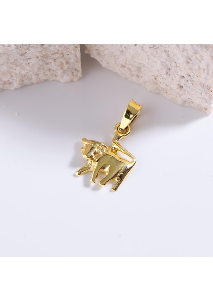 14 Ayar Altın Boğa Burç Kolye Ucu 0,84 gr fırsatları