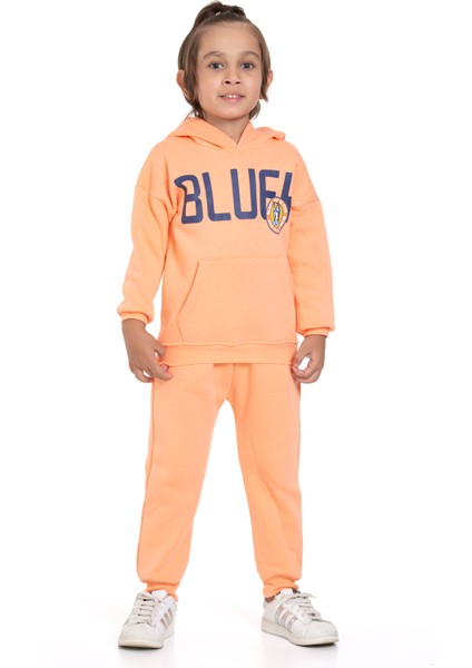 Bluefy Yazı Baskılı Lüks Takım