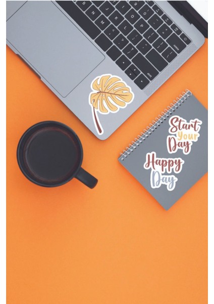 Kapalı Kız Sticker Dekoratif Laptop Sticker Notebook Tablet Telefon Ajanda Defter Tatil Eşya Seti-5