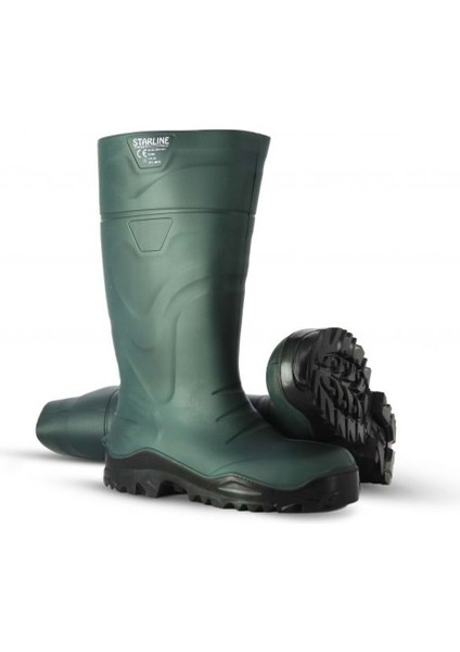 STL-9910-04 Yeşil Çizme Uzun - Starline - Yeşil - 41