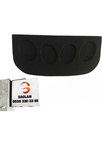 Skoda Fabia Pandizot Polyesterli Kabartmalı 2 Port 4oval 2X10