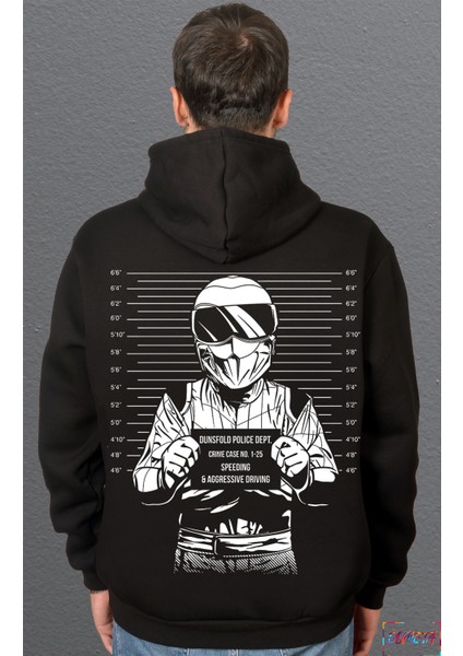 Dunsfold Polis Departmanı Suçlu Sweatshirt Unisex Kapüşonlu Hoodie