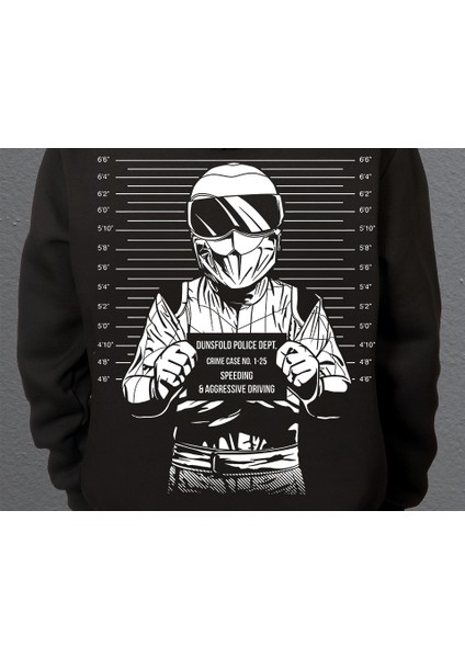 Dunsfold Polis Departmanı Suçlu Sweatshirt Unisex Kapüşonlu Hoodie modelleri