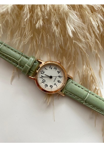Bs Stıll Vintage Kadın Kol Saati Retro Quartz Minimal Deri Dordon 1 Adet fırsatları