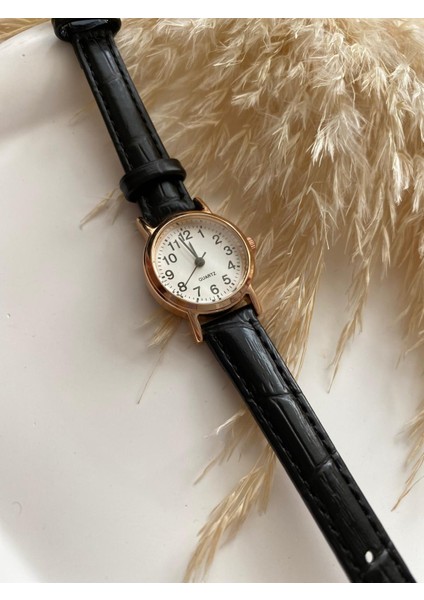 Bs Stıll Vintage Kadın Kol Saati Retro Quartz Minimal Deri Dordon 1 Adet fırsatları