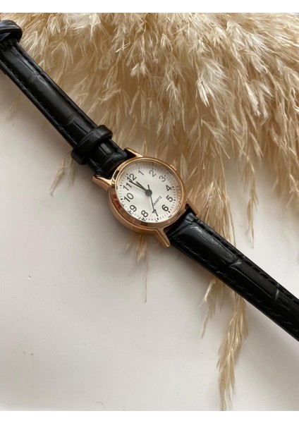 Bs Stıll Vintage Kadın Kol Saati Retro Quartz Minimal Deri Dordon 1 Adet indirimleri