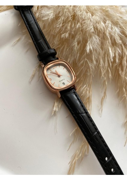 Bs Stıll Vintage Kadın Kol Saati Retro Minimal Deri Dordon 1 Adet modelleri