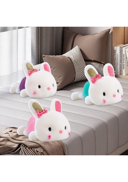 11.8" Tavşan Peluş Yastık Dolması Hayvan Sevimli Tavşan Peluş Oyuncak Mor Tavşan Peluş (Yurt Dışından) fiyatları
