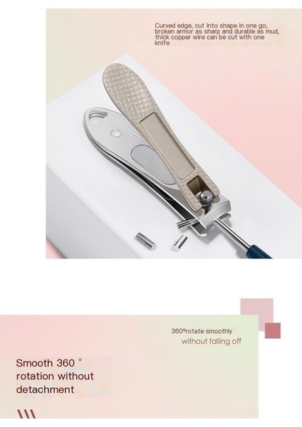 Parlatma Eğeli Tırnak Makası ile Tırnak Makası (Yurt Dışından) fırsatları